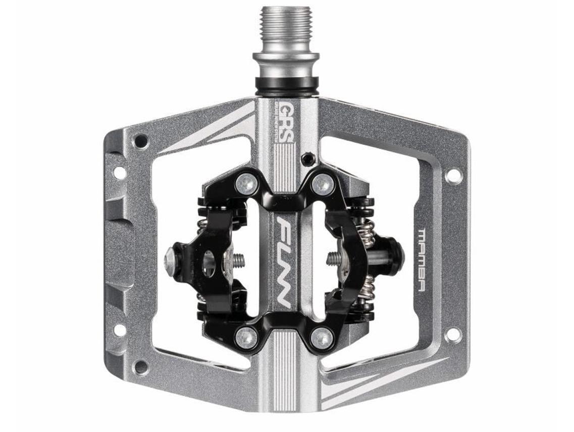 FUNN Mamba S One Side SPD Clip MTB Pedals - Grey 5 FUNN Mamba S One Side SPD Clip MTB Pedals - Grey - Image 3