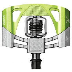 Crank Brothers Mallet 2 MTB Pedals - Green/Silver