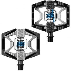 Crank Brothers Doubleshot (Half flat/Half clip-in) Pedals - Black/