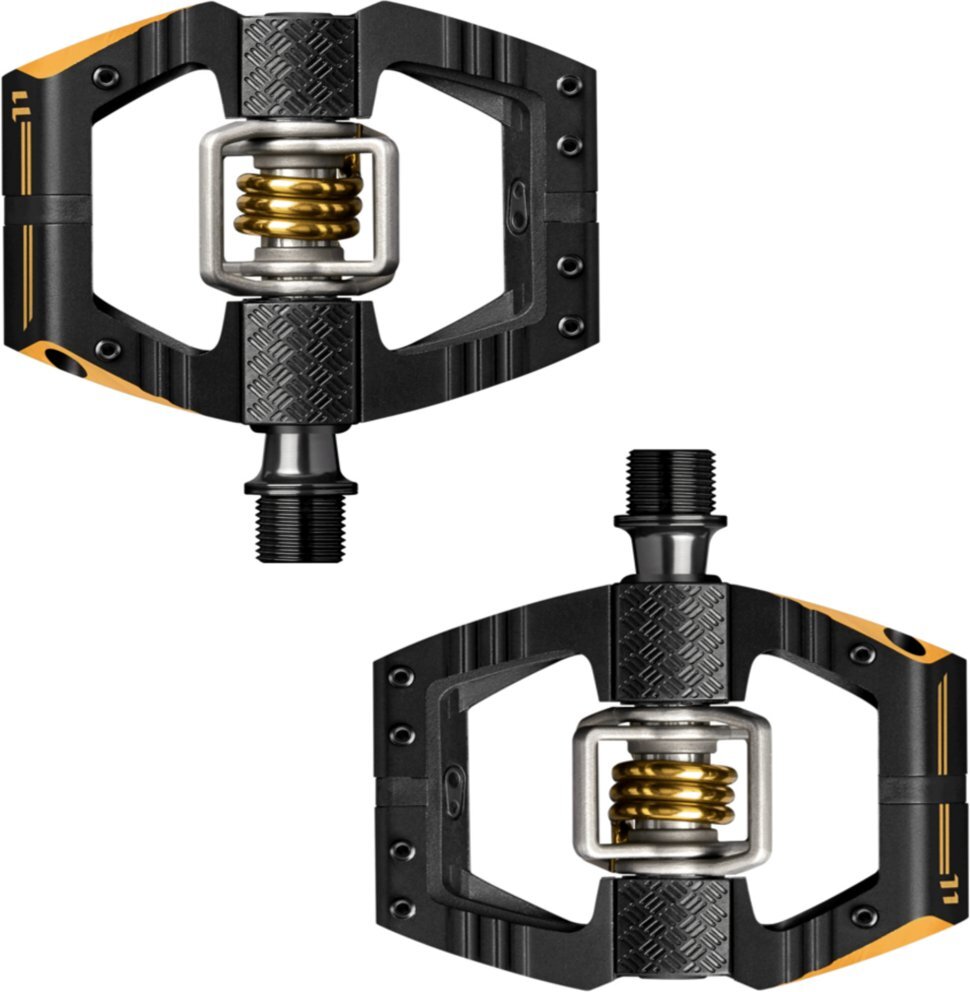 Crank Brothers Mallet E 11 Enduro Race Pedals - Black/Gold 3 Crank Brothers Mallet E 11 Enduro Race Pedals - Black/Gold