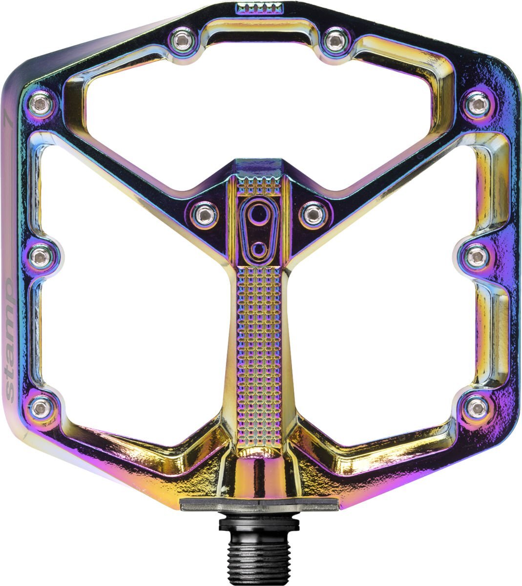 Crank Brothers Stamp 7 Pedals LTD - Oil Slick - Small 3 Crank Brothers Stamp 7 Pedals LTD - Oil Slick - Small