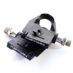 Keywin Carbon Chrome-Moly Axle Pedals - 55mm Axle