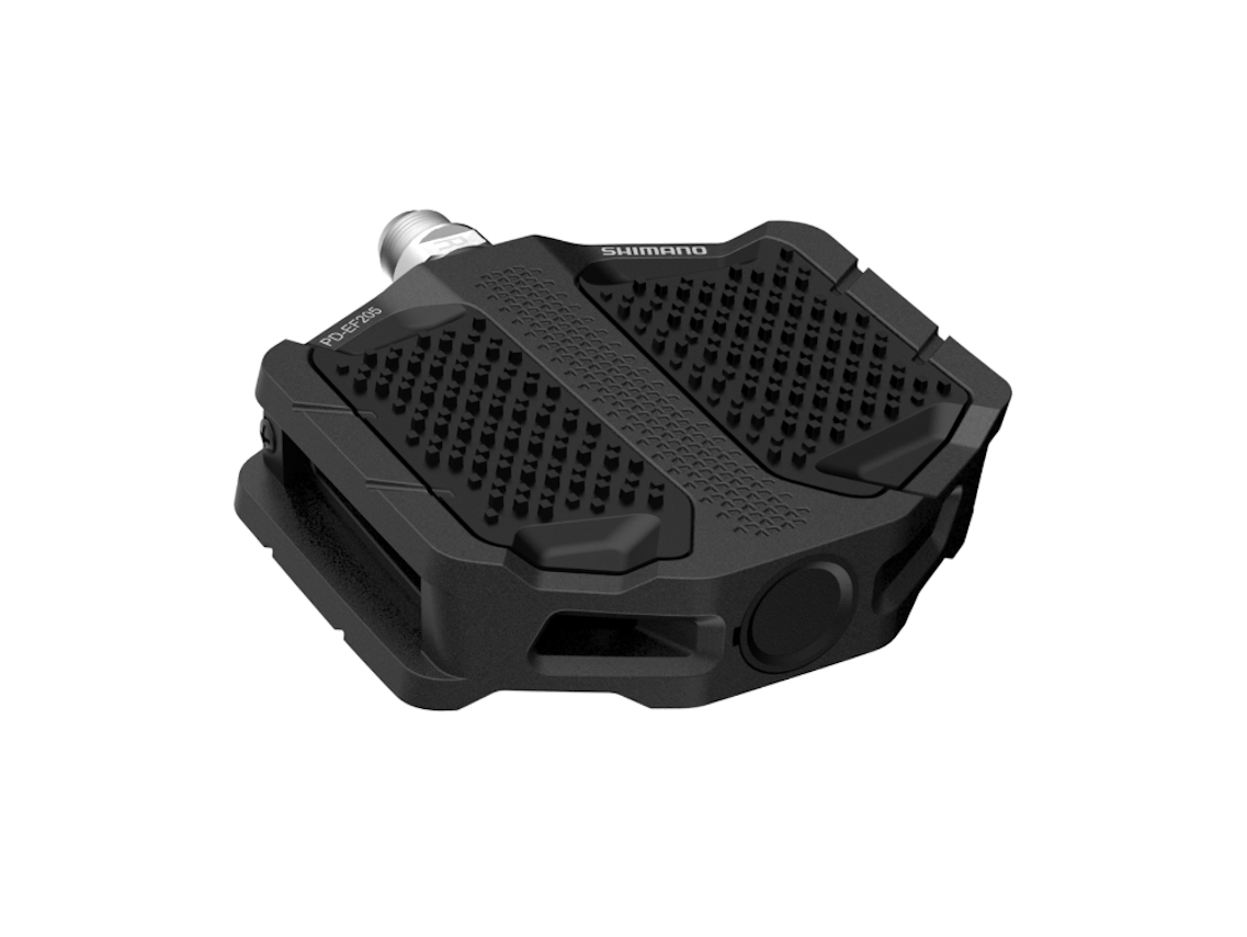 Shimano PD-EF205 E-Bike Flat Platform Pedals - Black 3 Shimano PD-EF205 E-Bike Flat Platform Pedals - Black