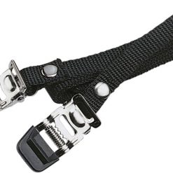 BBB Bike & Tight Toe Clip Nylon Pedal Straps - Black