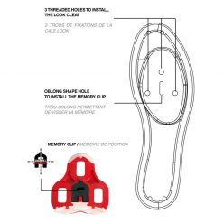 Look Delta Road Cleats -Pedals & Cleats Sales BP 71279 5