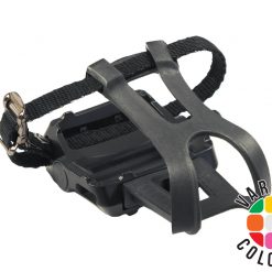 Azur Rapid Pedal with Toeclip and Straps